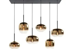 Hanglamp goudkleurig glas Bellini