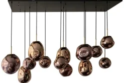 Hanglamp 13-lichts Rood Boaz