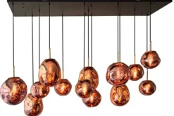 Hanglamp 13-lichts Rood Boaz