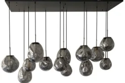 Hanglamp 13-lichts Smoked Boaz