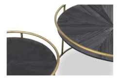 Salontafelset Black wood 706936 Caly