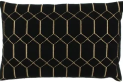 Sierkussen Black-Gold Petter  | Claudi