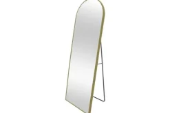 Spiegel Matt Bronze Standing Arched