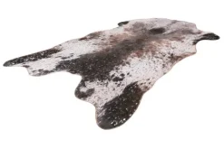 Vloerkleed 525 zilver-zwart-bruin Western