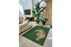 Vloerkleed Green On Fire 9388 Pop | Louis de Poortere