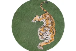 Vloerkleed Green On Fire 9388 Pop | Louis de Poortere