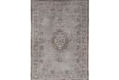 Vloerkleed Grey Ebony 8257 Fading World Medallion | Louis de Poortere
