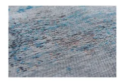 Vloerkleed Grey Turquoise 8255 Fading World Medallion | Louis de Poortere
