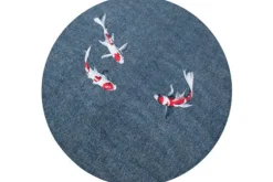 Vloerkleed Japanese Pond 9390 Pop | Louis de Poortere