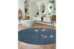 Vloerkleed Japanese Pond 9390 Pop | Louis de Poortere