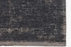 Vloerkleed Mineral Black 8263 Fading World Medallion | Louis de Poortere