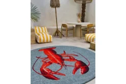 Vloerkleed Steam Red 9389 Pop | Louis de Poortere
