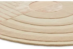 Vloerkleed White Beige Fano Girare | Brinker