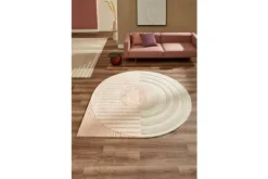 Vloerkleed White Beige Fano Girare | Brinker