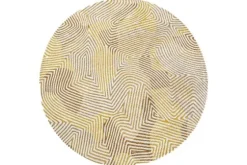 Vloerkleed Yellow Hippy 9799 Coral | Louis de Poortere
