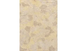 Vloerkleed Yellow Hippy 9799 Coral | Louis de Poortere