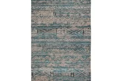 Vloerkleed Zemmuri Blue 9110 Antiquarian Kilim | Louis de Poortere