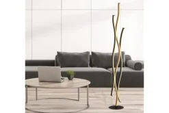 Vloerlamp 32102-1BK Bloom Swirl