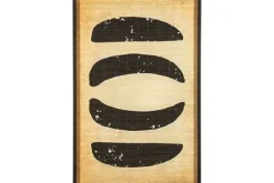 Wanddecoratie black Kyoto