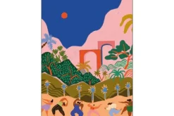 Wandkleed Dancing in Paradise