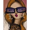 Wandkleed Diva