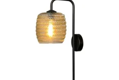 Wandlamp 3262-05-05-1 Quinto Smoke