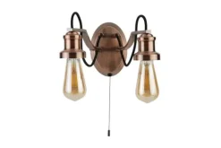 Wandlamp 1062-2CU Olivia
