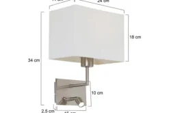 Wandlamp 1472ST Nouveau Mexlite
